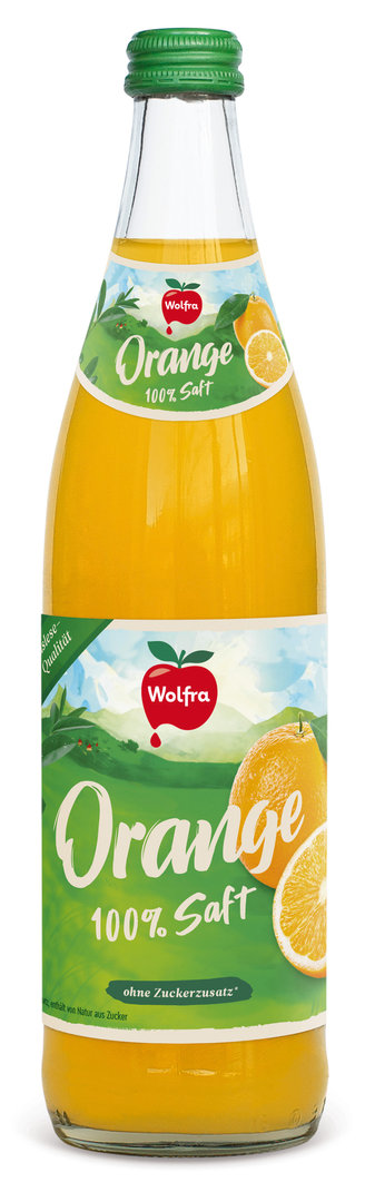 Wolfra Orange 100%  20 x 0,5 Liter
