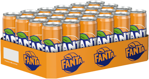 Fanta Orange 0,33 Dosen