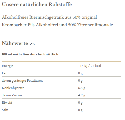 Krombacher Radler alk.frei 0,33