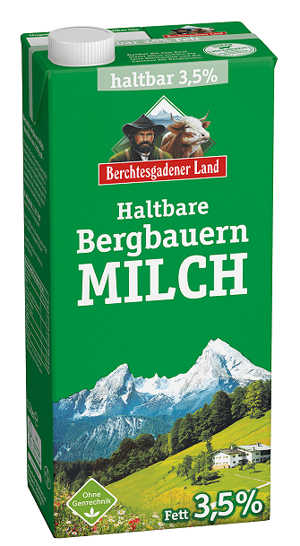 Berchtesgardener Bergbauern H-Milch 3,5%