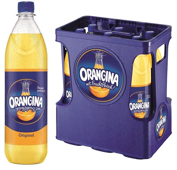 Orangina Original Classic  6 x 1,0 PET