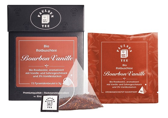 Paulsen Tee BIO Bourbon Vanille 15x3g
